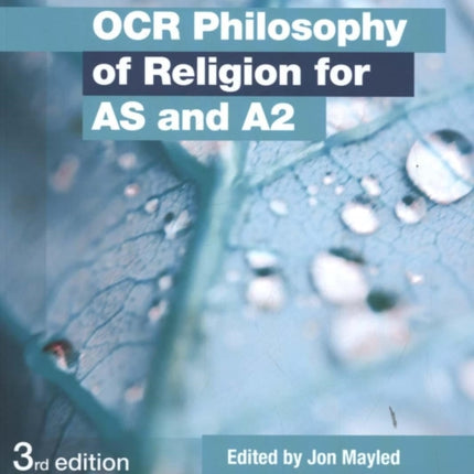 OCR Philosophy of Religion for AS and A2