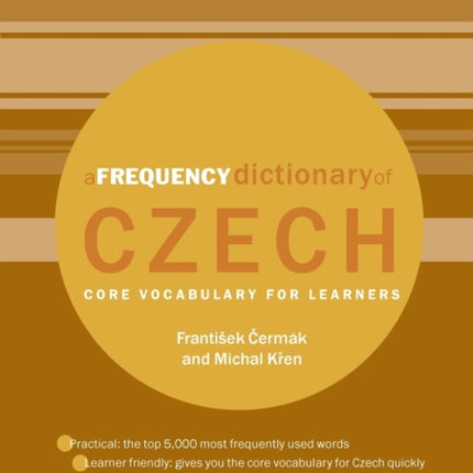A Frequency Dictionary of Czech