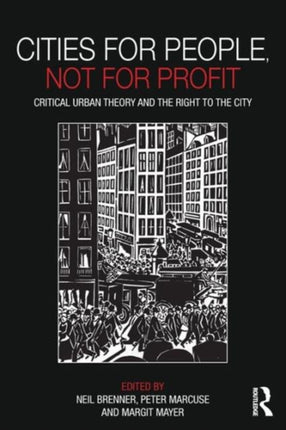 Cities for People Not for Profit