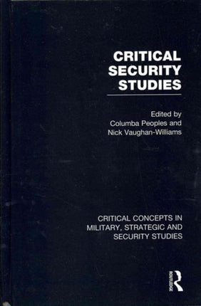 Critical Security Studies