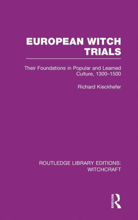 European Witch Trials RLE Witchcraft
