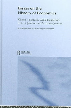Essays in the History of Economics