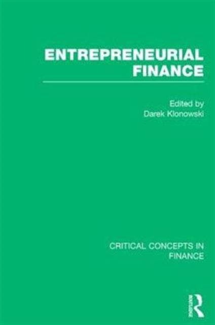 Entrepreneurial Finance