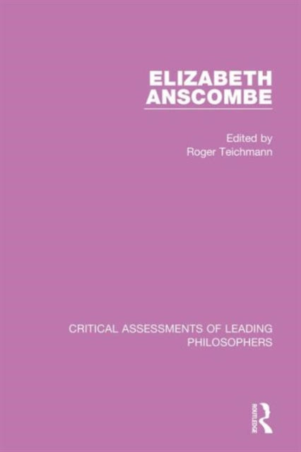 Elizabeth Anscombe 4vol. set