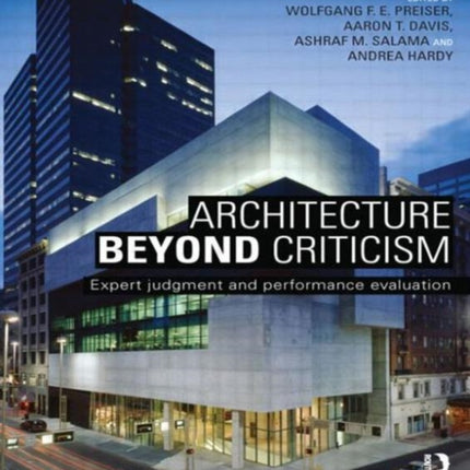 Architecture Beyond Criticism: Expert Judgment and Performance Evaluation