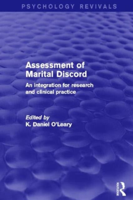 Assessment of Marital Discord Psychology Revivals