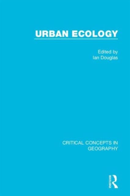 Urban Ecology 4vol. set