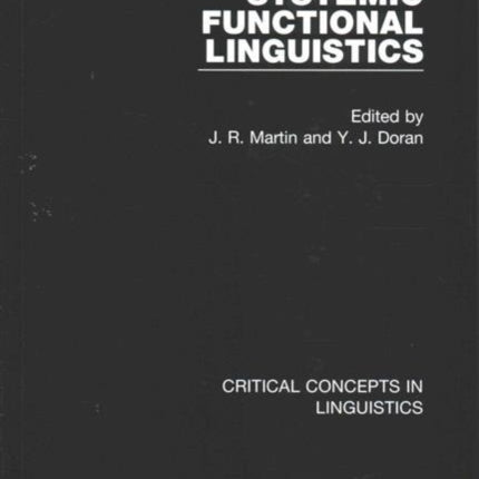 Systemic Functional Linguistics