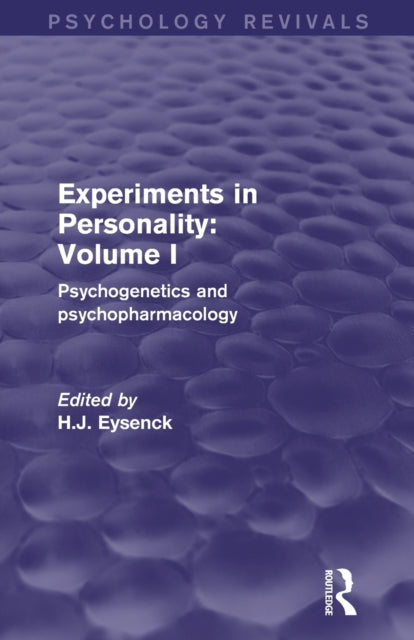Experiments in Personality