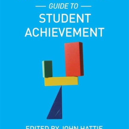 International Guide to Student Achievement Educational Psychology Handbook