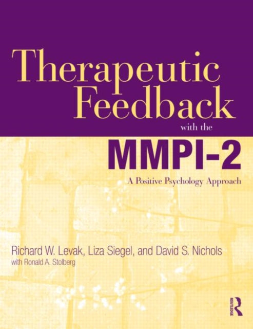 Therapeutic Feedback with the MMPI2