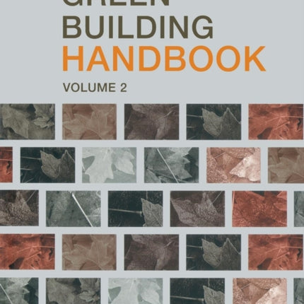Green Building Handbook Volume 2 Volume 2  A