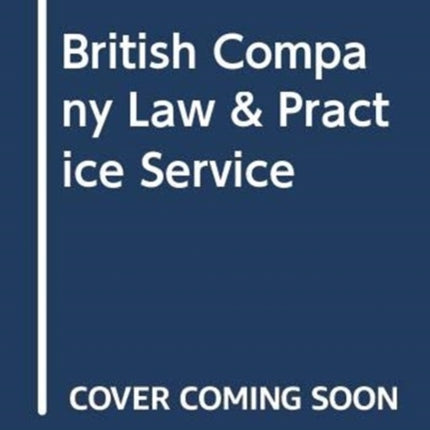 British Company Law & Practice Service