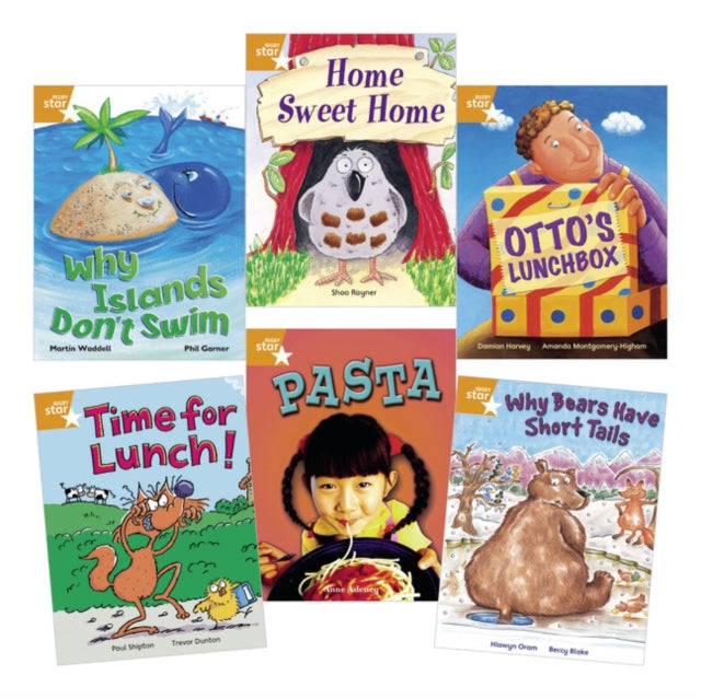 Learn at HomeStar Reading Orange Level Pack 5 fiction and 1 nonfiction book