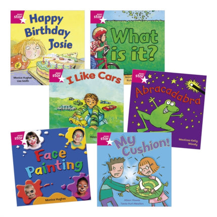 Learn at HomeStar Reading Pink Level Pack 5 fiction and 1 nonfiction book