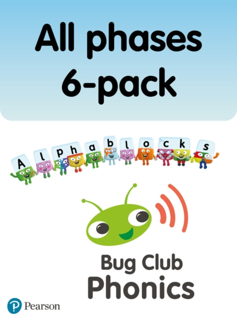 New Phonics Bug and Alphablocks All Phases 6pack