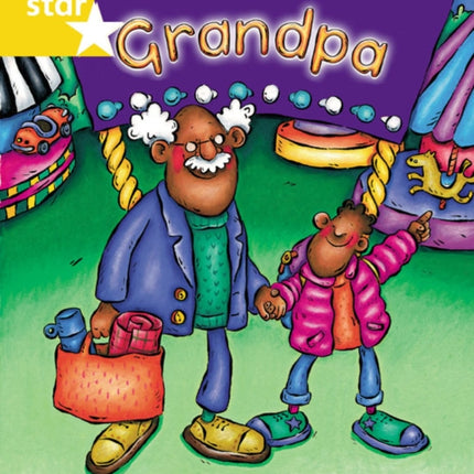 Rigby Star Guided Year 1 Yellow Level: Grandpa Pupil Book (single)