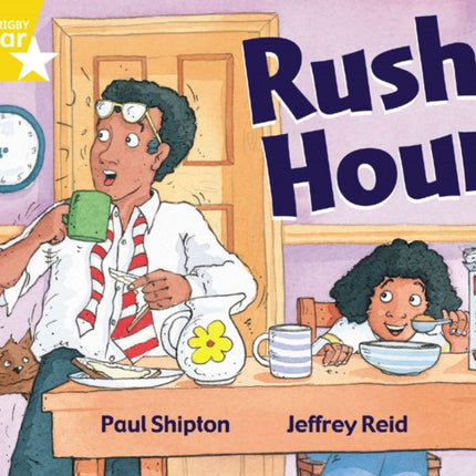 Rigby Star Guided 1 Yellow Level:  Rush Hour Pupil Book (single)