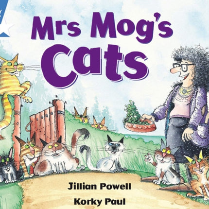 Rigby Star Guided 1 Blue Level: Mrs Mog's Cats Pupil Book (single)