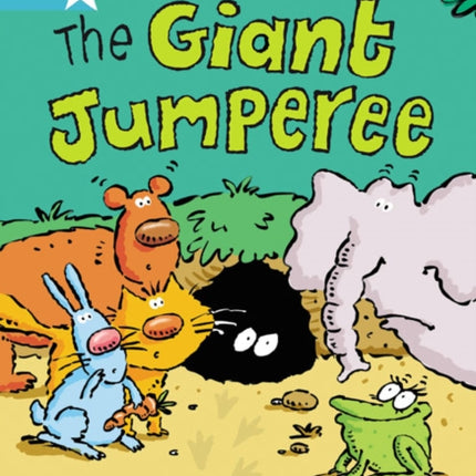 Rigby Star Guided 2 Turquoise Level The Giant Jumperee Pupil Book single