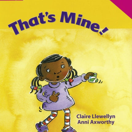 Rigby Star Guided Reading Pink Level Thats Mine