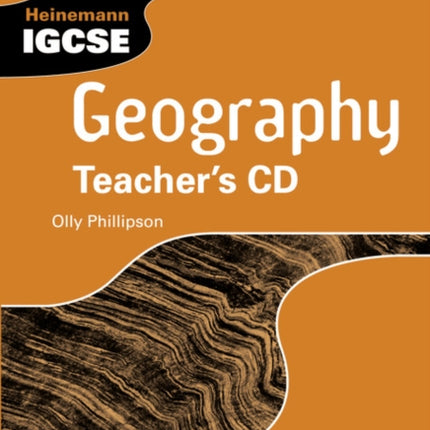 Heinemann IGCSE Geography Teachers CD