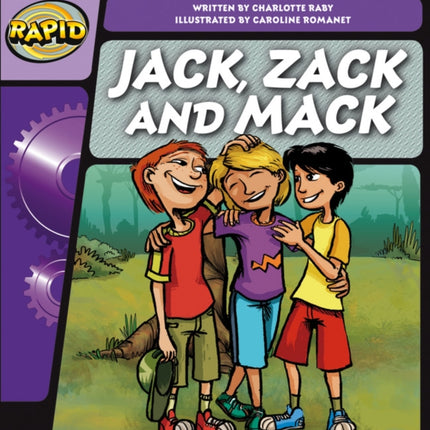 Rapid Phonics Step 2: Jack, Zack and Mack (Fiction)