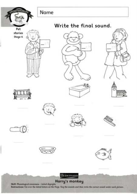 Storyworlds Yr1P2 Stage 6 Animal World Workbook 8