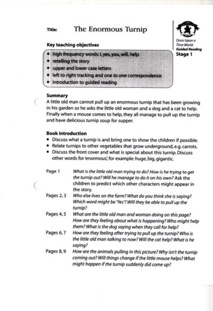 Storyworlds ReceptionP1 Stages 13 Complete Card