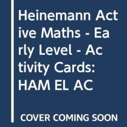 Heinemann Active Maths - Early Level - Activity Cards: HAM EL AC