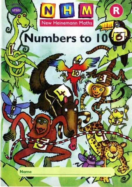 New Heinemann Maths Reception Numbers to 10 Activity Book 8 Pack