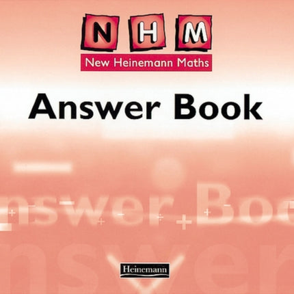 New Heinemann Maths Yr3 Answer Book
