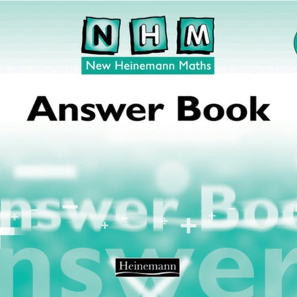 New Heinemann Maths Yr4 Answer Book