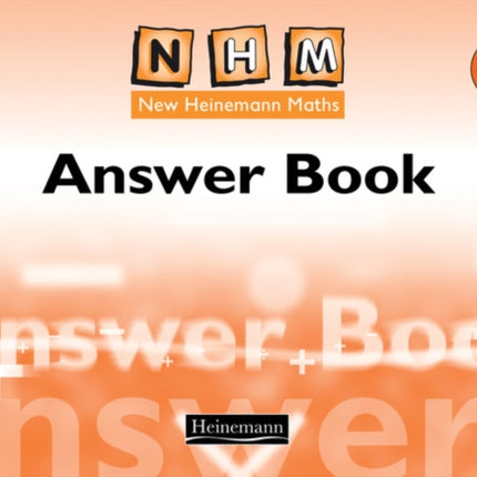 New Heinemann Maths Yr6, Answer Book