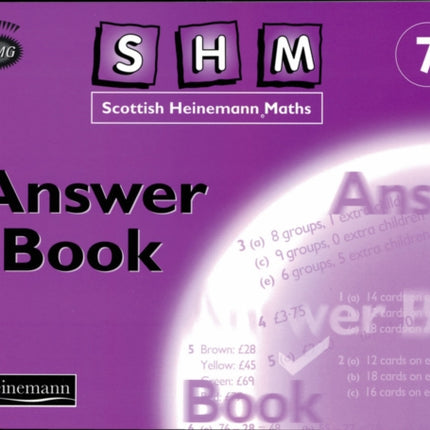 Scottish Heinemann Maths 7 Answer Book