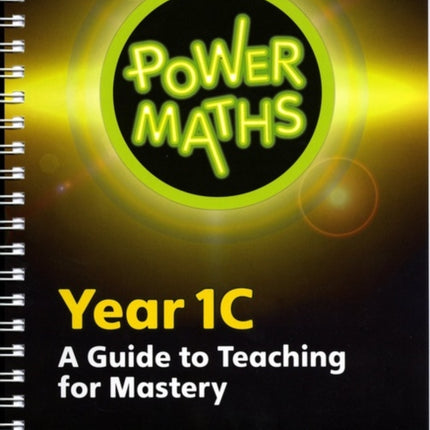 Power Maths Year 1 Teacher Guide 1C