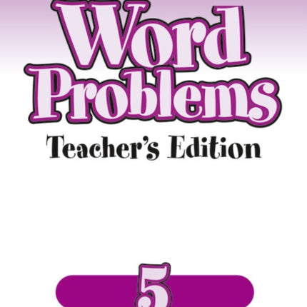 Maths Plus Word Problems 5: Teacher's Book