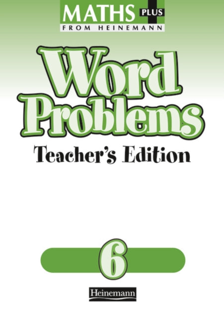 Maths Plus Word Problems 6 Teachers Book