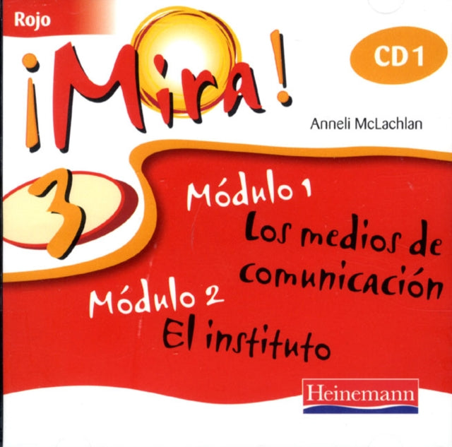 Mira 3 Rojo Audio CD Pack of 3