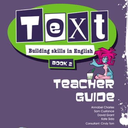 Text Building Skills in English 1114 Teacher