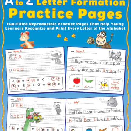 Alphatales: A to Z Letter Formation Practice Pages