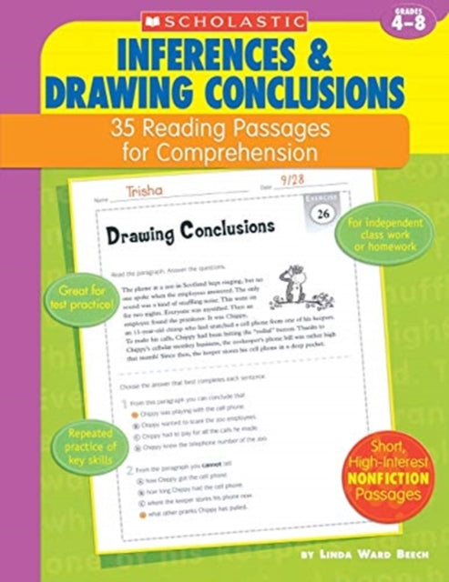 35 Reading Passages for Comprehension: Inferences & Drawing Conclusions: 35 Reading Passages for Comprehension