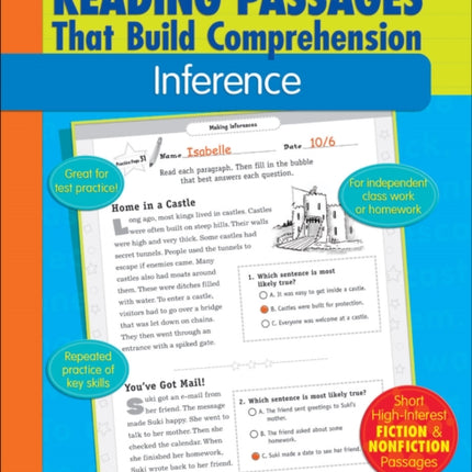 Reading Passages That Build Comprehension: Inference