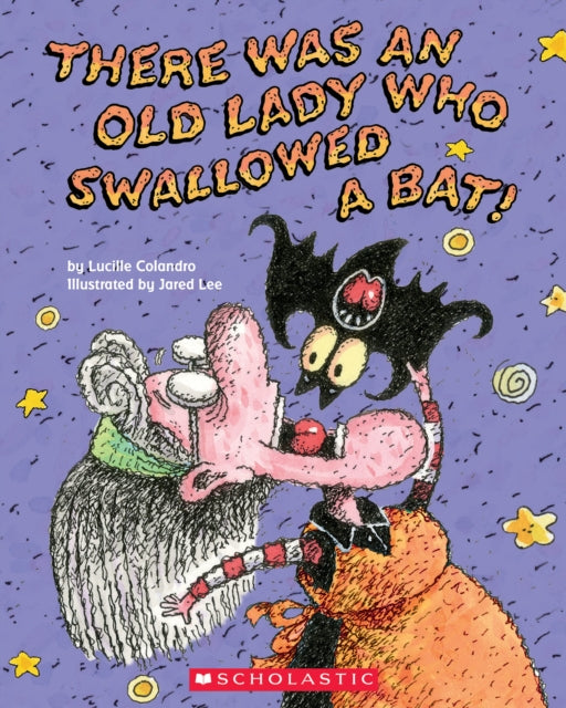 There Was an Old Lady Who Swallowed a Bat!