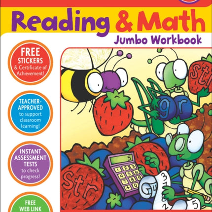 Reading  Math Jumbo Workbook Grade 1