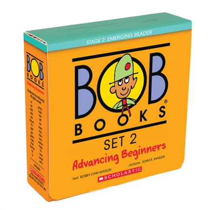 Bob Books: Set 2 - Advancing Beginners Box Set (12 books)