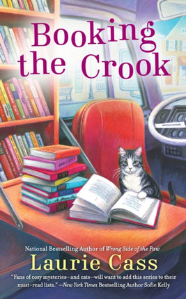 Booking The Crook: A Bookmobile Cat Mystery #7