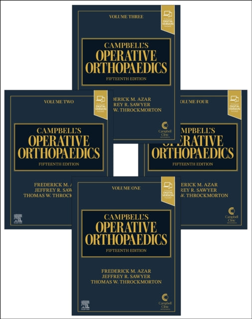 Campbells Operative Orthopaedics 4Volume Set