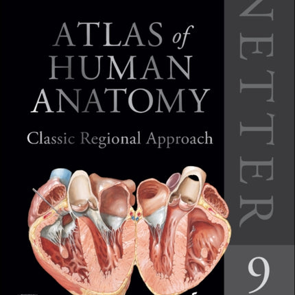 Netter Atlas of Human Anatomy Classic Regional Approach hardcover Professional Edition with NetterReference