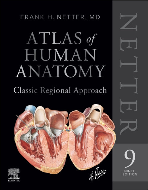 Netter Atlas of Human Anatomy Classic Regional Approach hardcover Professional Edition with NetterReference